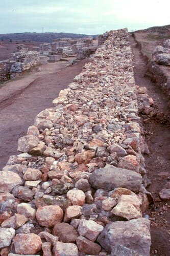 Tramo septentrional de la muralla
